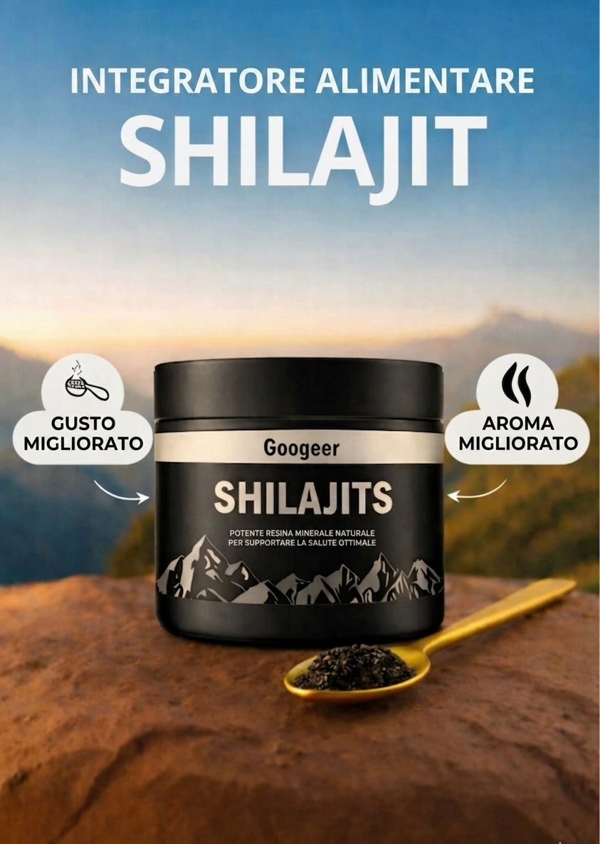 Shilajit 100% Puro 💎 Fonte di energia vitale dall'Himalaya