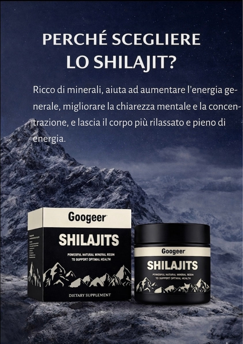 Shilajit 100% Puro 💎 Fonte di energia vitale dall'Himalaya